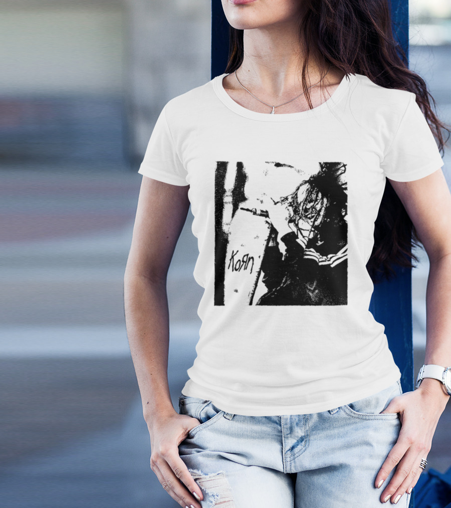 Thesanantoniosharpist Korn Basketball Fusion T-Shirt