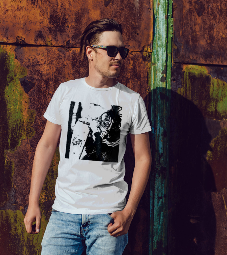 Thesanantoniosharpist Korn Basketball Fusion T-Shirt