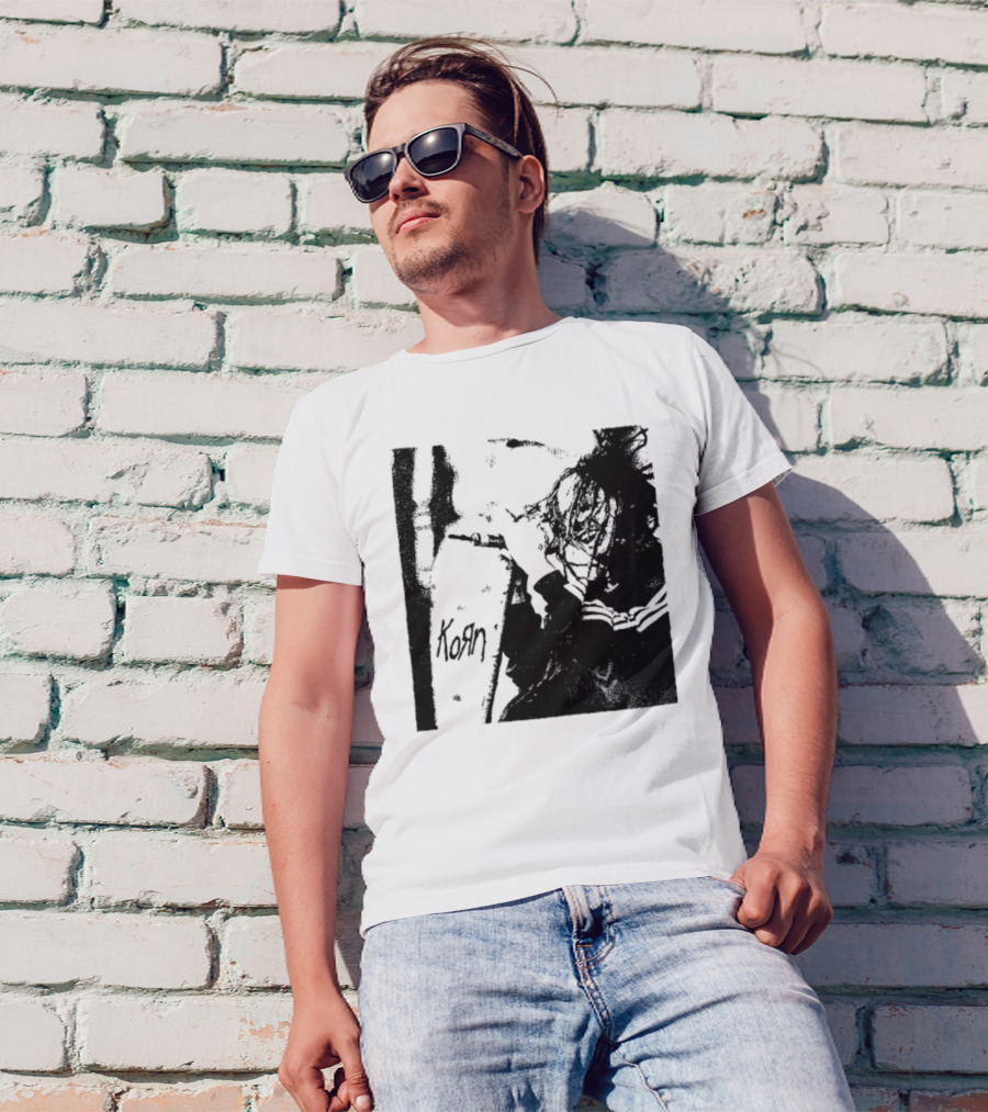 Thesanantoniosharpist Korn Basketball Fusion T-Shirt