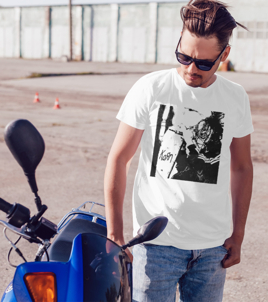 Thesanantoniosharpist Korn Basketball Fusion T-Shirt