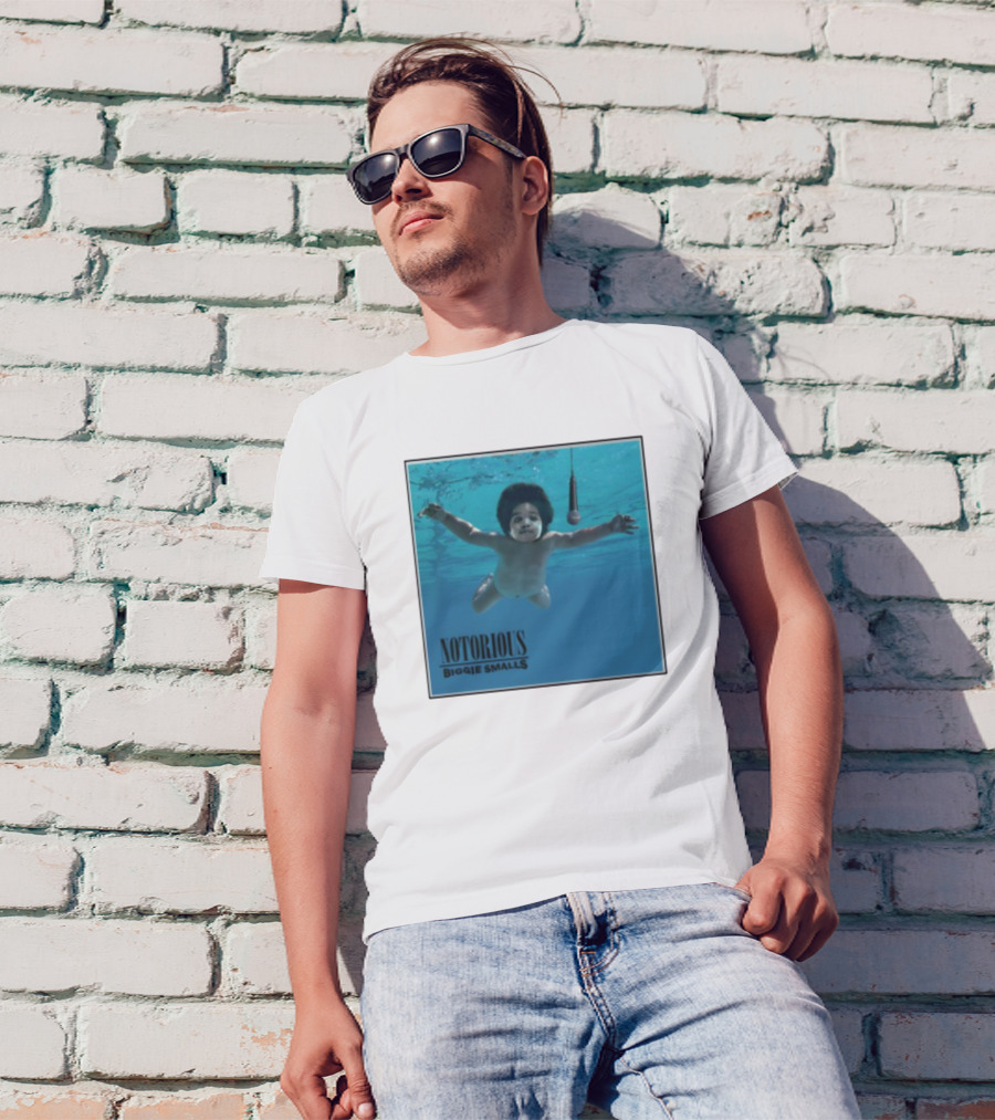 Eggs Tyrone Notorious Biggie Smalls Baby Swimming Microphone T-Shirt