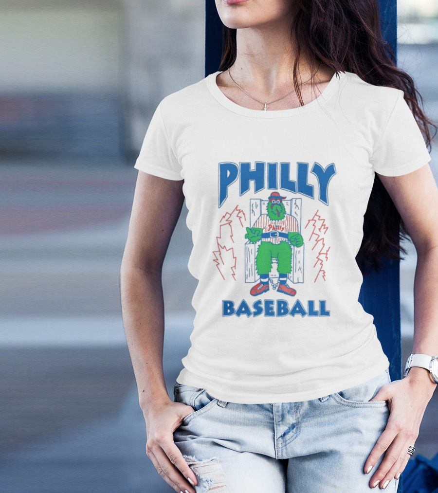 Philly Baseball You Judge From The Shore Never Sunk Into The Deep Where I Dwell T-Shirt