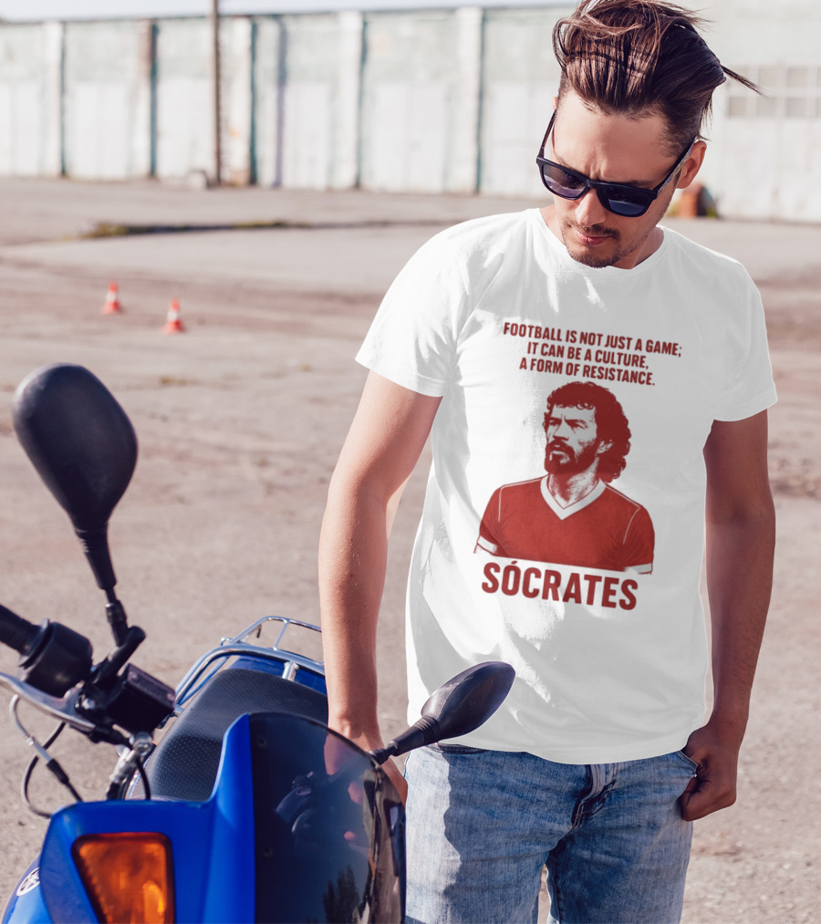 Football Is Not Just A Game It Can Be A Culture A Form Of Resistance Sócrates T-Shirt