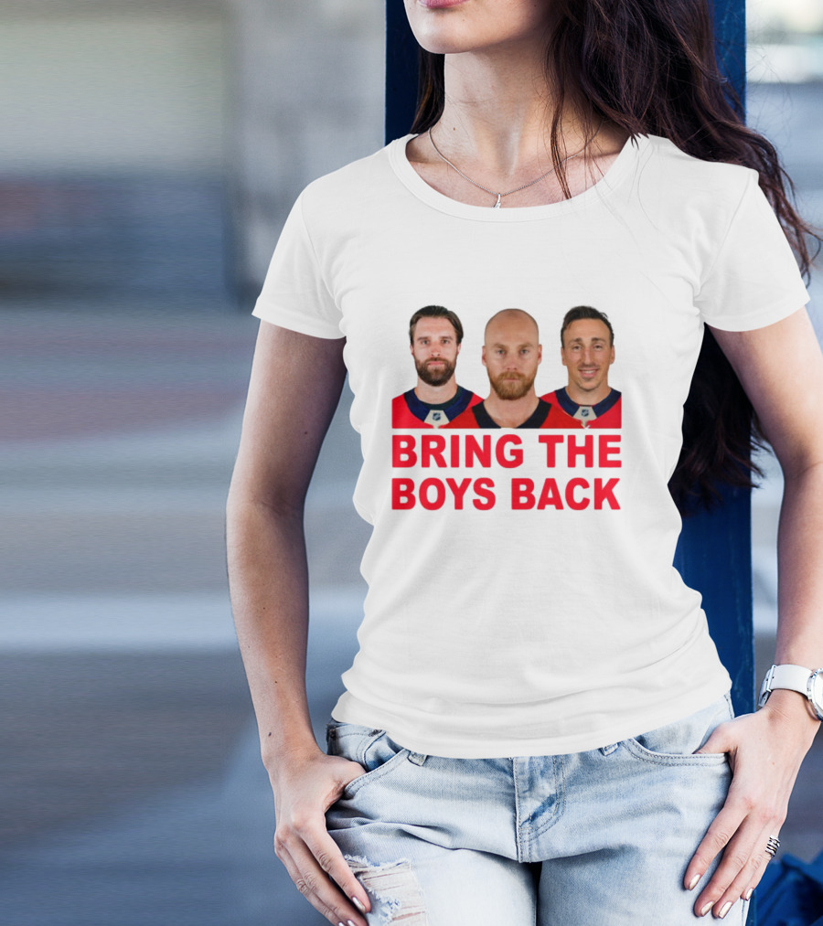 Bring The Boys Back Hockey Players Team Reunion Sports Fans T-Shirt