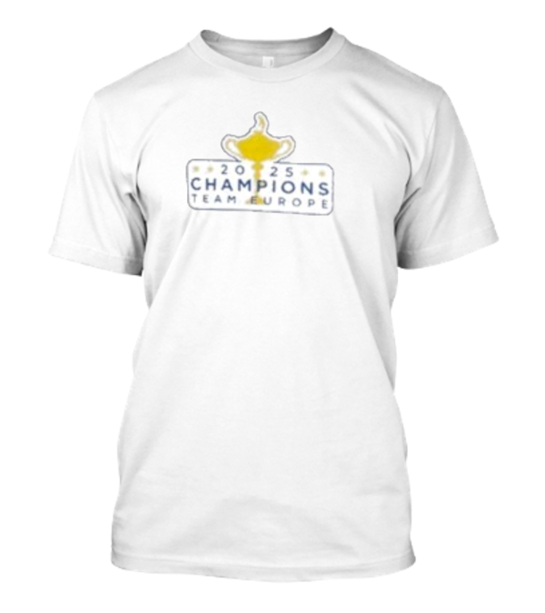 2025 Champions Team Europe Ryder Cup Winners T-Shirt