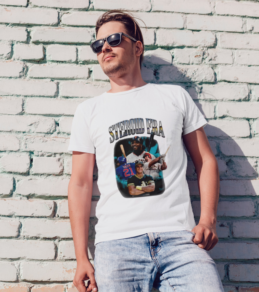 Almost Friday Steroid Era Giants Cubs Athletics Hall Of Fame Legends T-Shirt