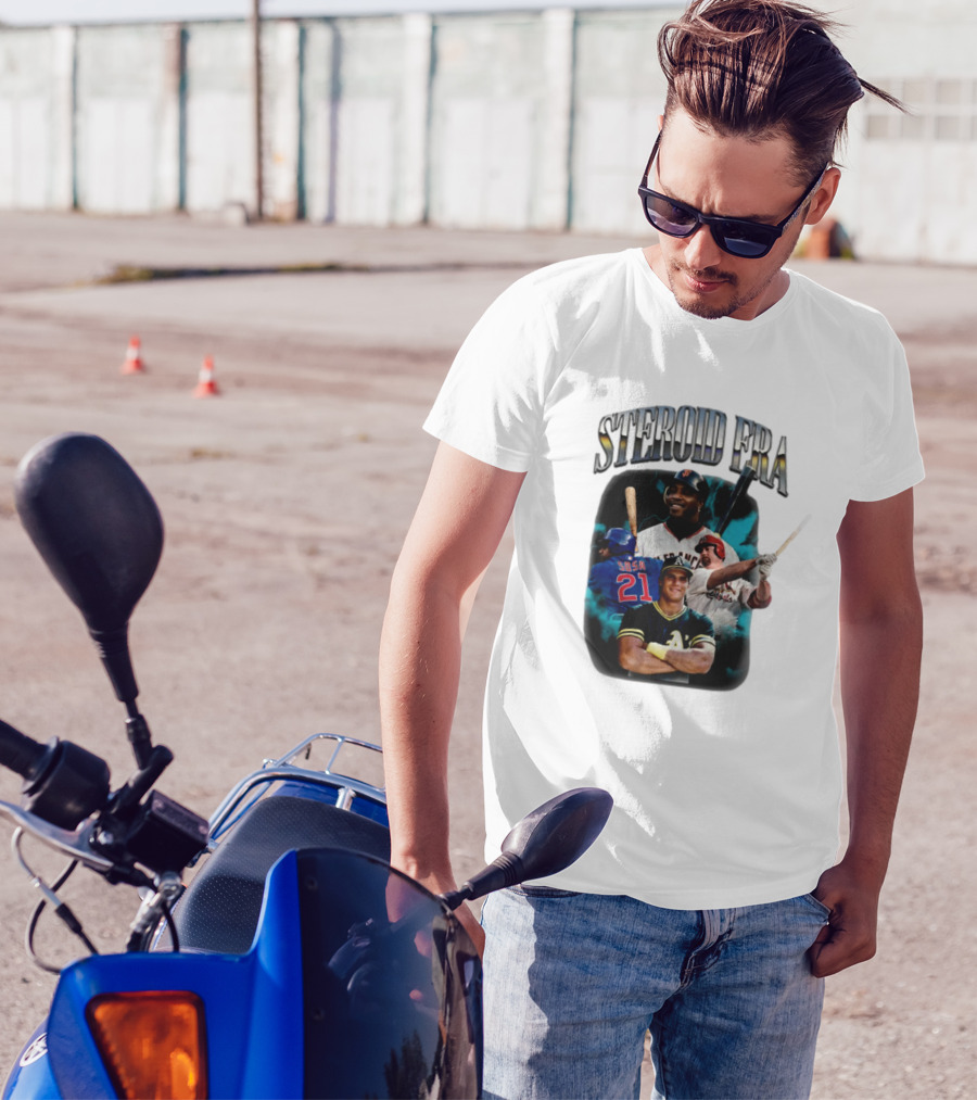 Almost Friday Steroid Era Giants Cubs Athletics Hall Of Fame Legends T-Shirt