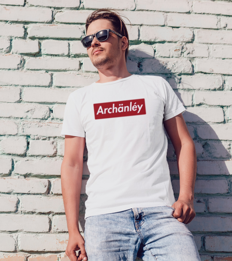 Archänlèy Red Box Style T-Shirt