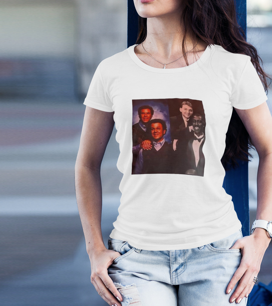 Brennan Dale School Picture Step Brothers Inspired Collage T-Shirt