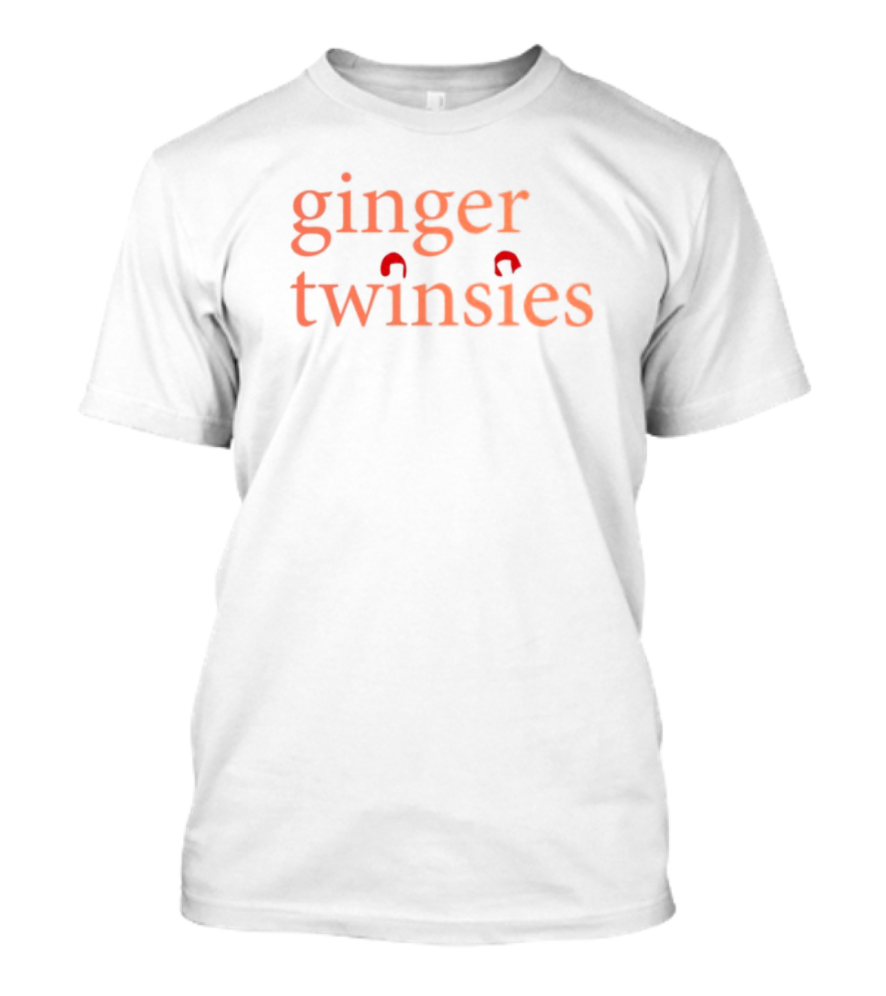 Broadway Ginger Twinsies Redhead Fun Matching Outfits T-Shirt