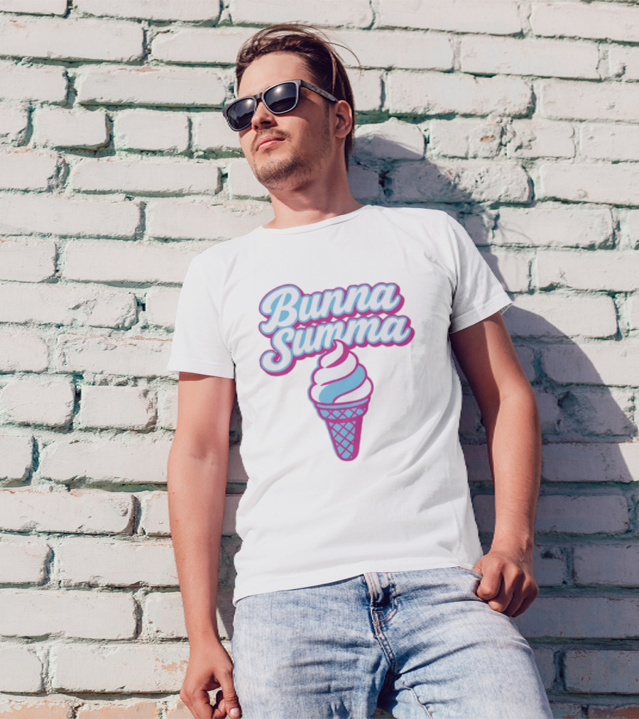 Bunna Summa Ice Cream Cone T-Shirt