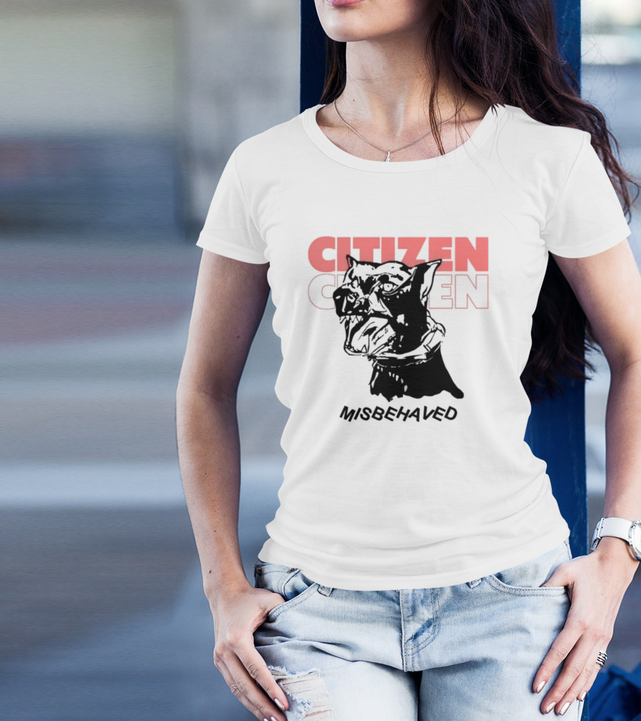 Citizen Misbehaved Classic Drama Iconic Style T-Shirt