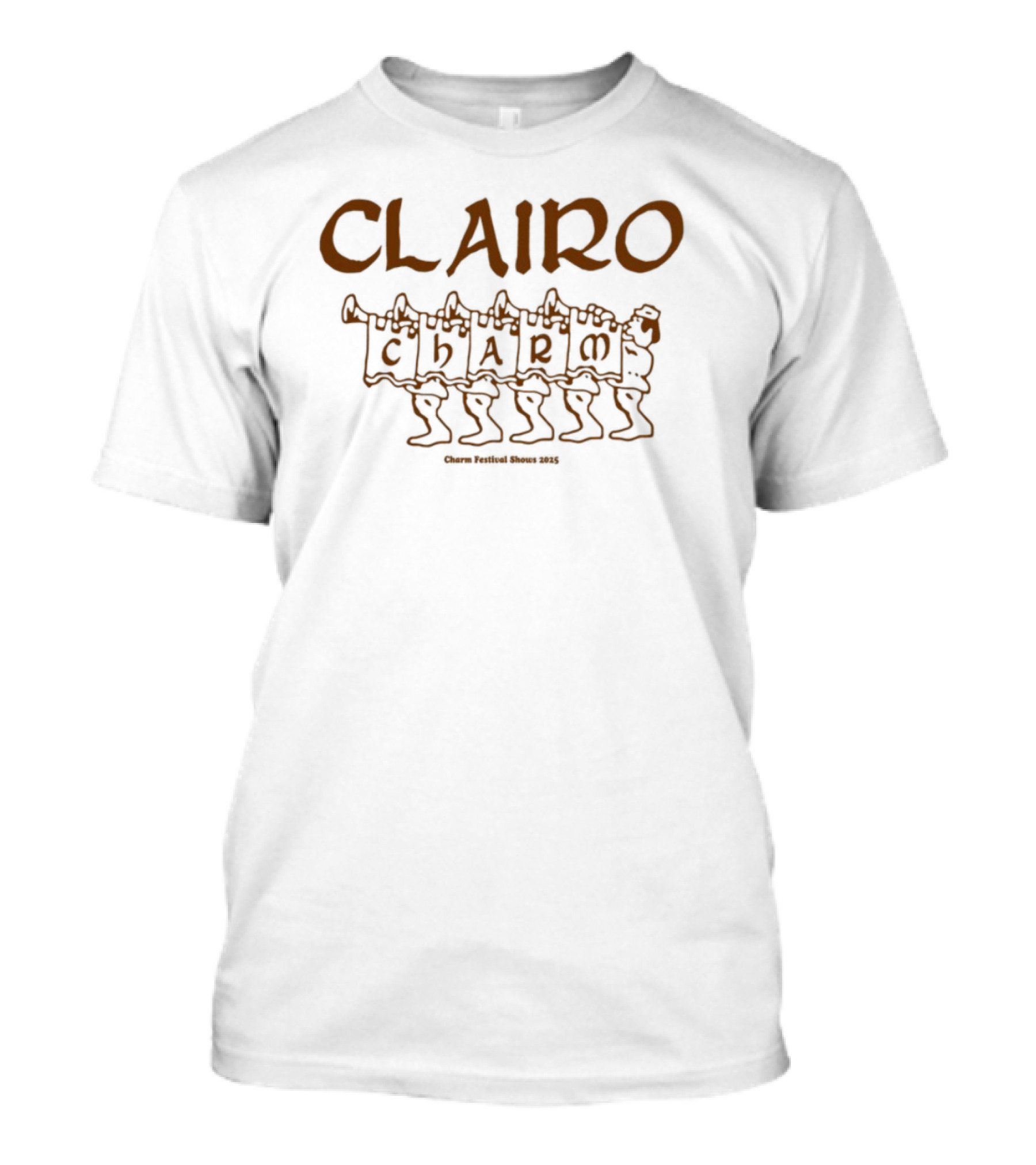 Clairo Charm Festival Shows 2025 Limited Edition T-Shirt