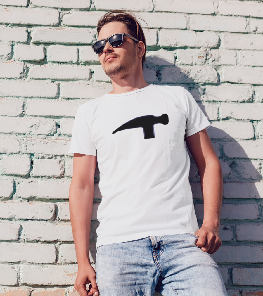 Lorde X-Ray Hammer Tool Outline T-Shirt