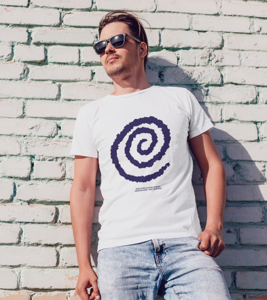 Polyvinyl Records Co Jay Som Cards On The Table Spiral Swirl Artwork T-Shirt