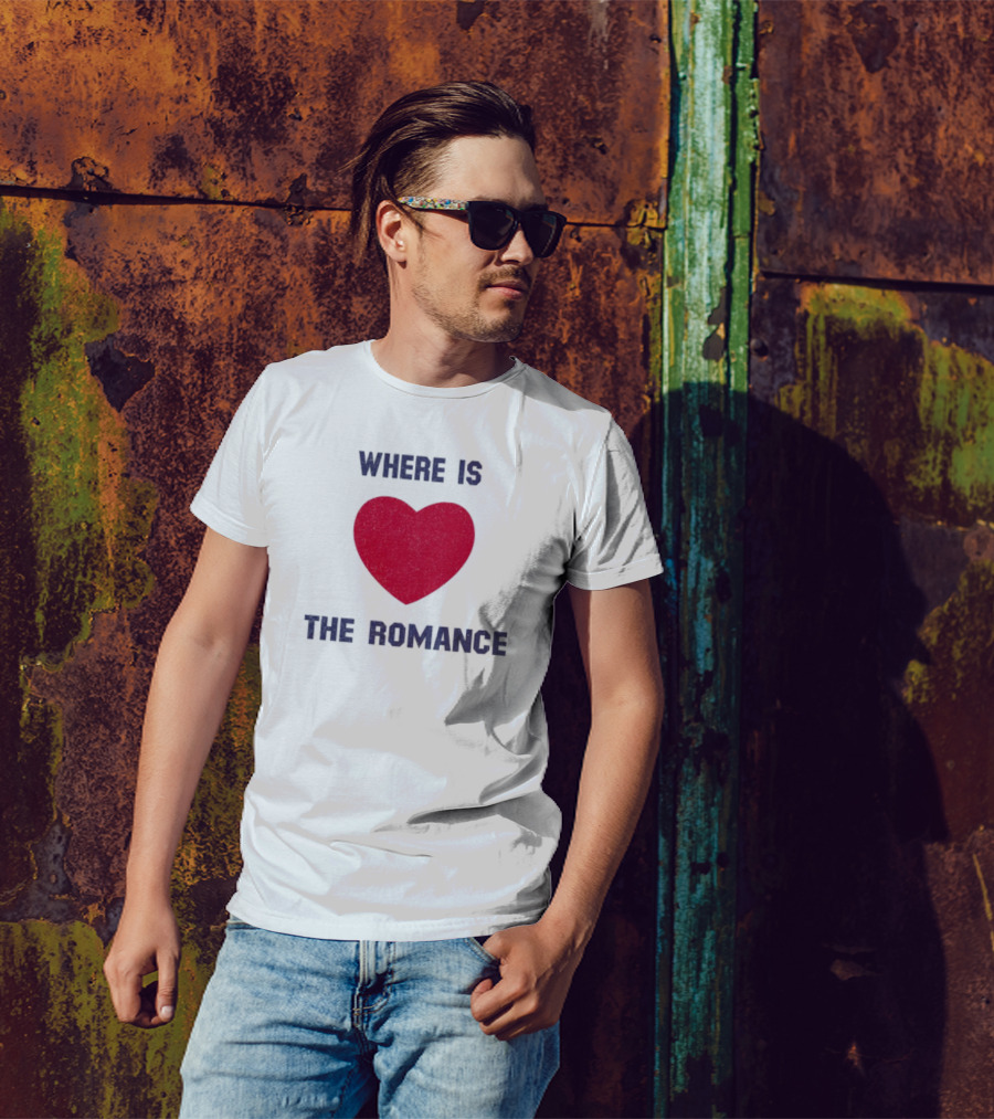 Where Is The Heart Romance T-Shirt