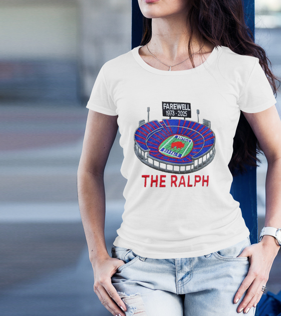 Buffalo Bills NFL Farewell 1973-2025 The Ralph Stadium T-Shirt