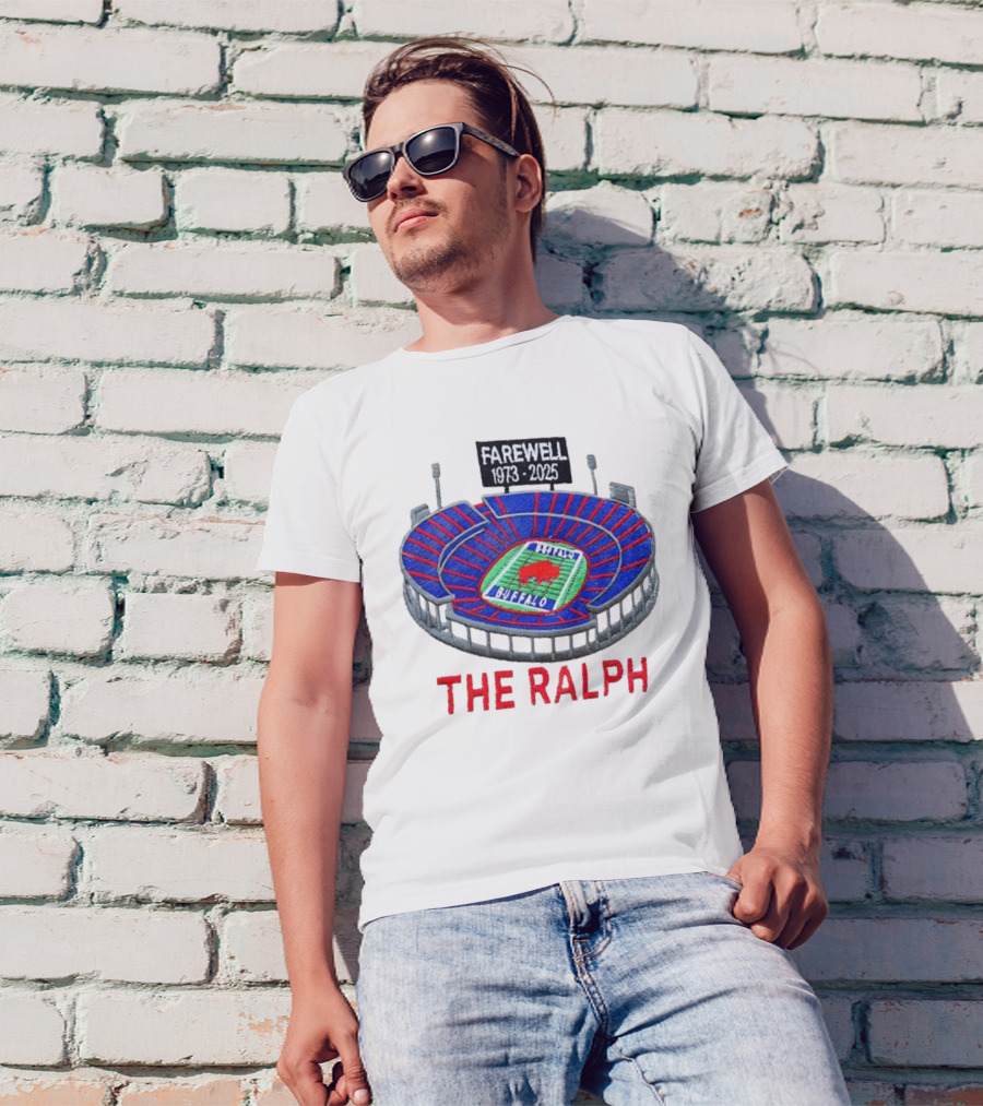 Buffalo Bills NFL Farewell 1973-2025 The Ralph Stadium T-Shirt