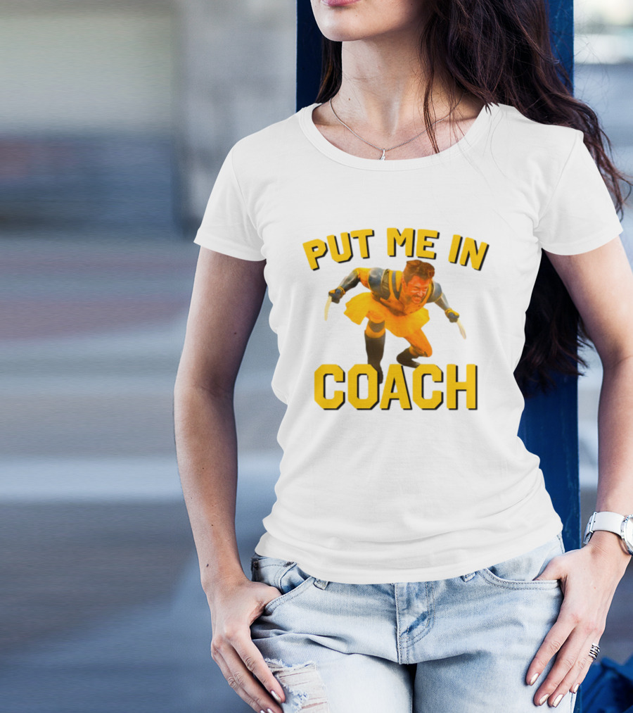 Put Me In Coach Hugh Jackman Wolverine Tutu Costume T-Shirt