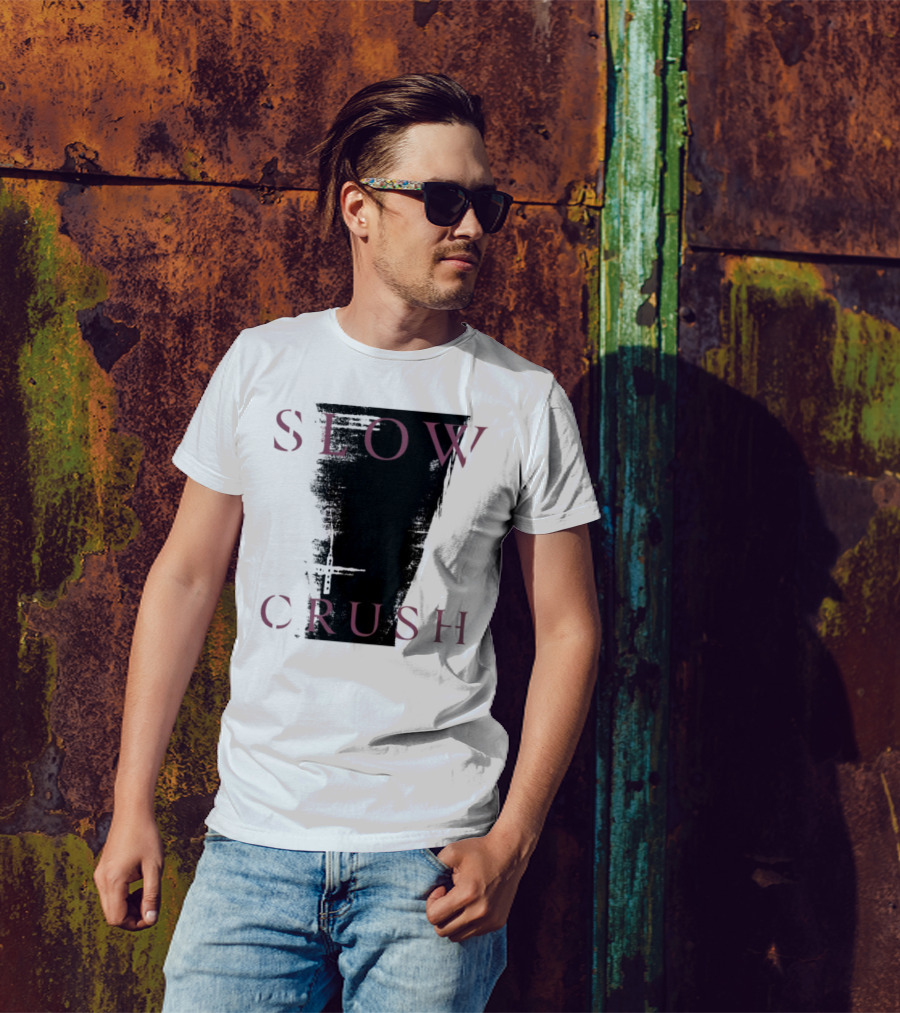 Slow Crush Thirst White 7 T-Shirt