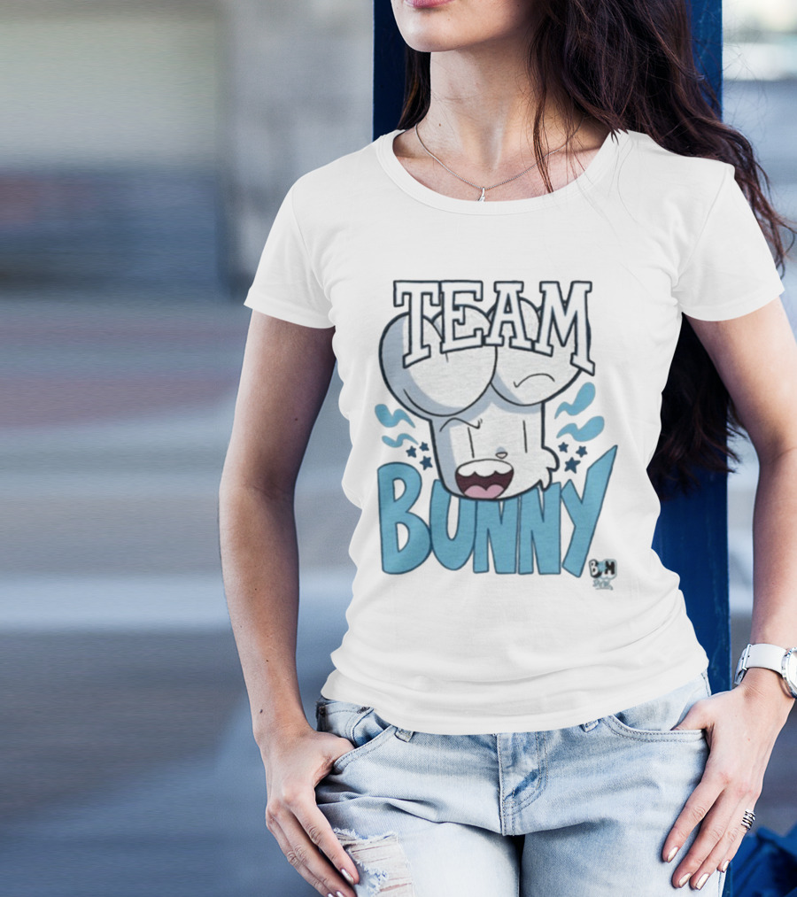Team Bunny BvM Comic Characters Iconic Style T-Shirt
