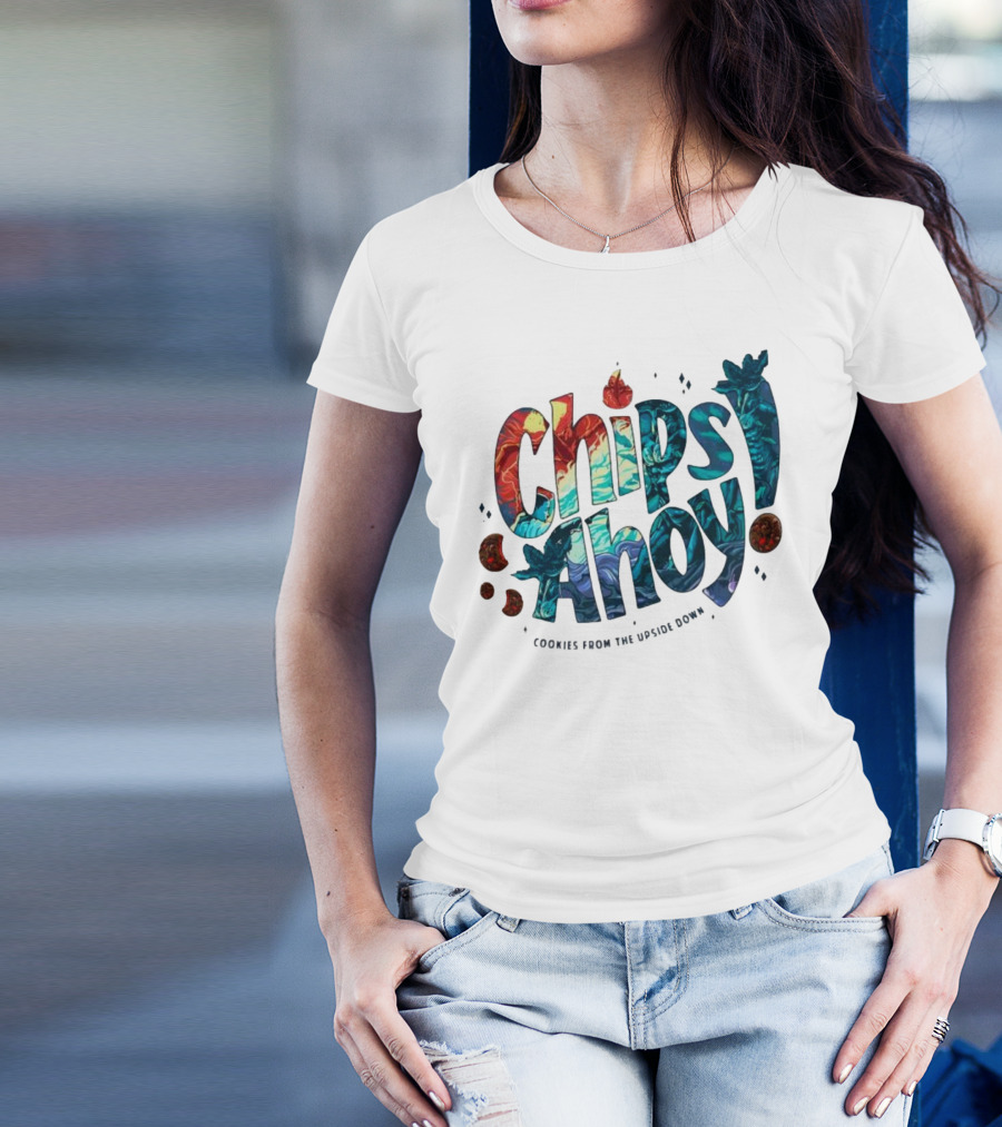Chips Ahoy Cookies From The Upside Down Stranger Things Inspired T-Shirt