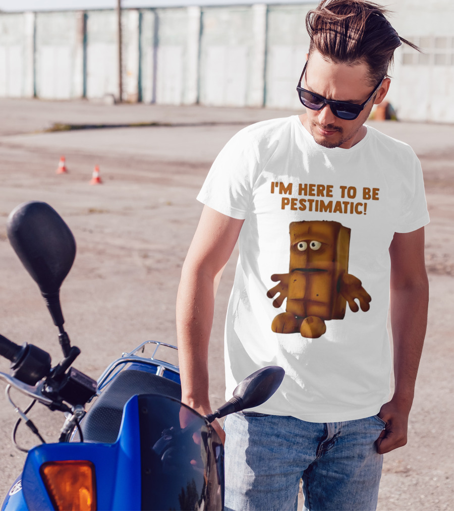 I'm Here To Be Pestimatic Bernd Das Brot German Comedy Character T-Shirt
