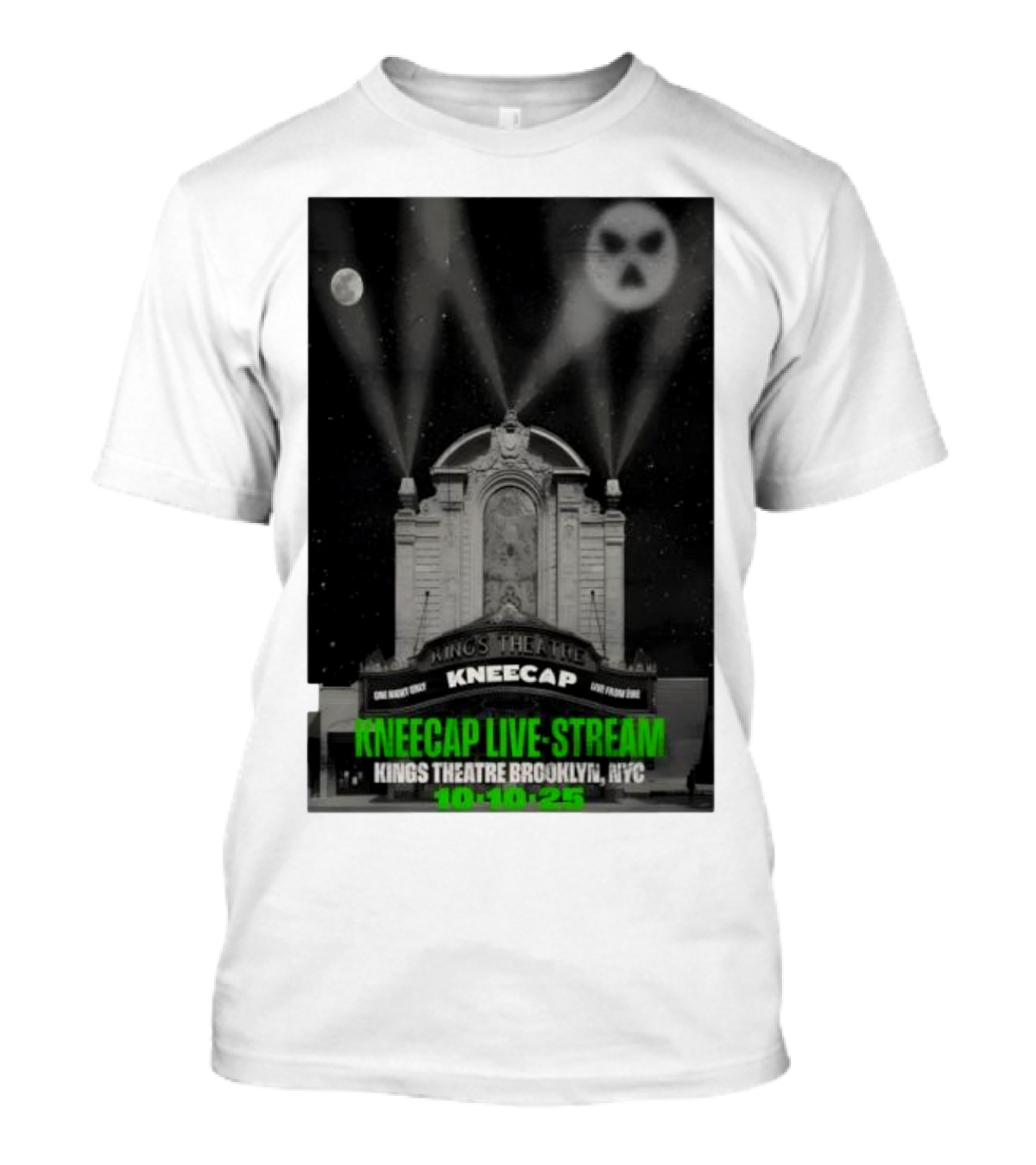 Kings Theatre Kneecap Live Stream Brooklyn NYC 10.10.25 T-Shirt