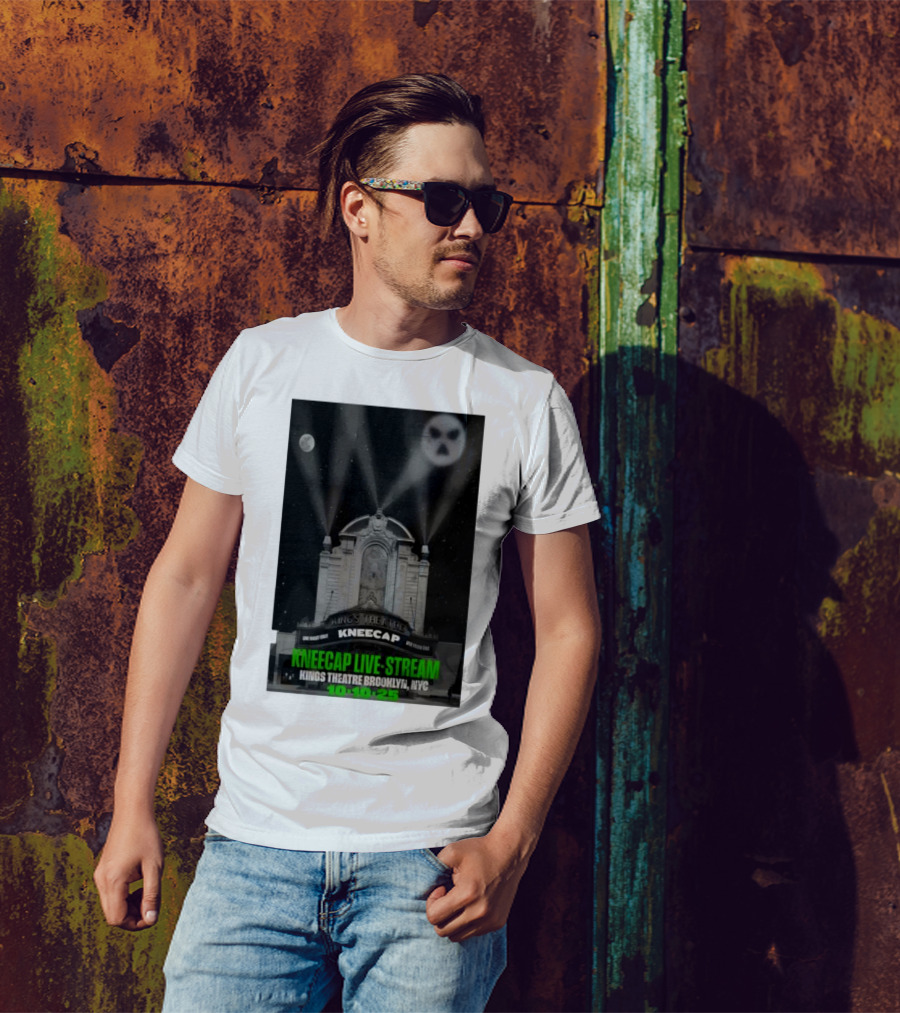 Kings Theatre Kneecap Live Stream Brooklyn NYC 10.10.25 T-Shirt