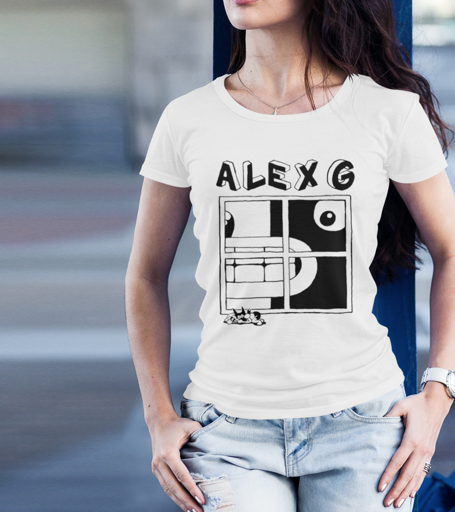 Alex G Concert Tour Music Window Design T-Shirt