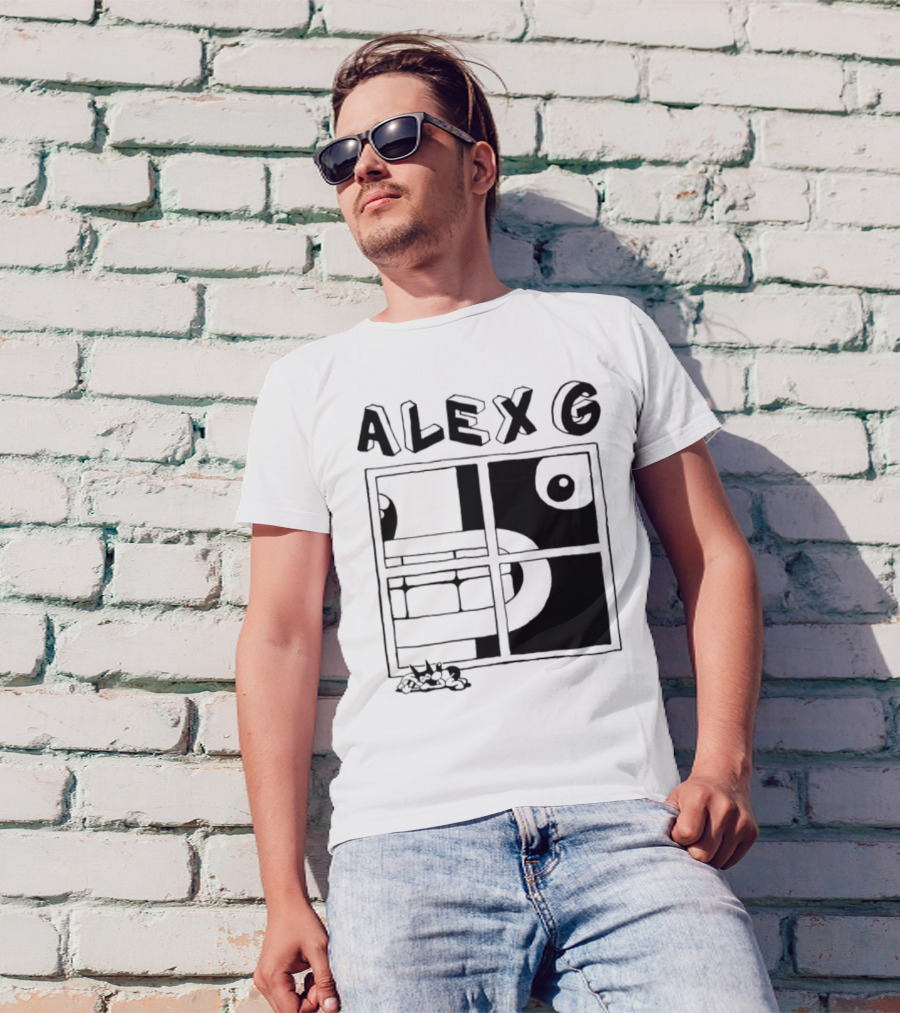 Alex G Concert Tour Music Window Design T-Shirt