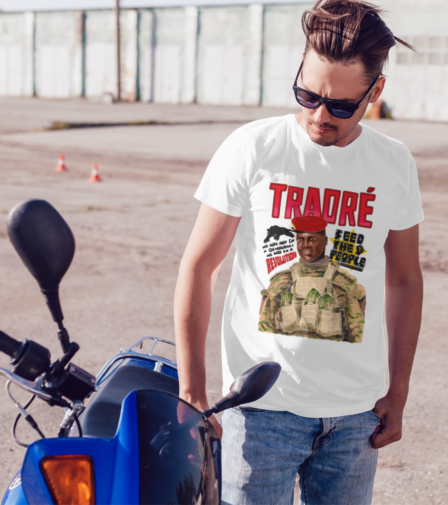 Traoré Revolution Ibrahim Feed The People T-Shirt