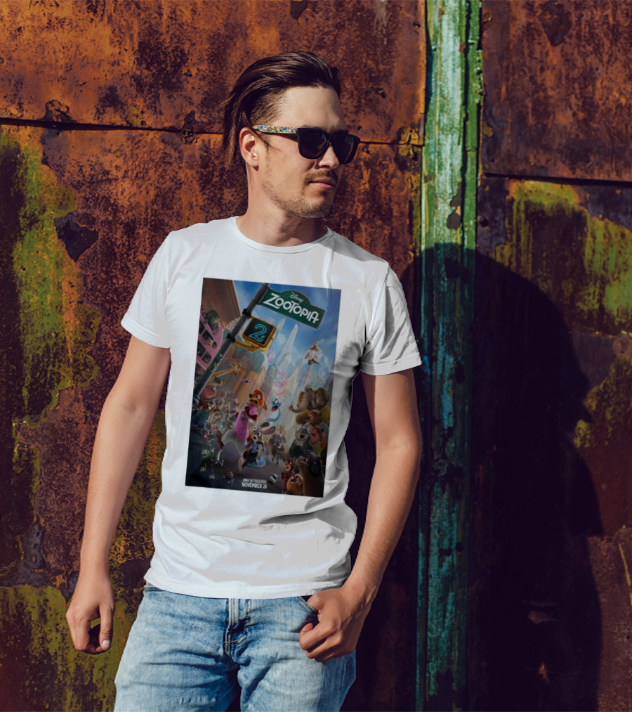 Disney Zootopia 2 Movie November 26 Only In Theaters T-Shirt