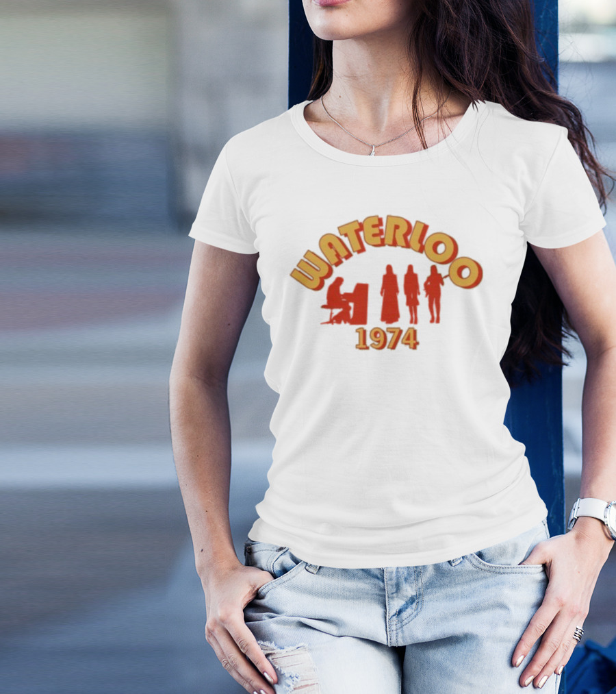 ABBA Waterloo 1974 Silhouettes T-Shirt