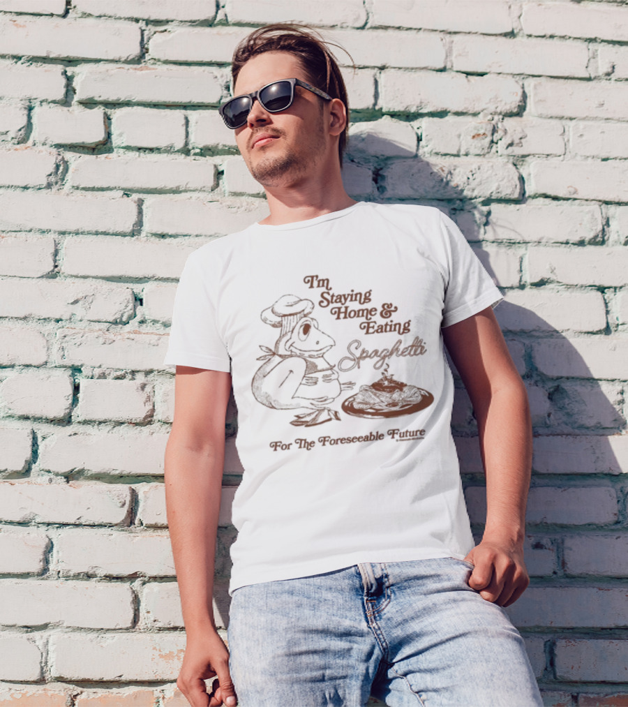 Official Hannah Michelle I’m Staying Home & Eating Spaghetti For The Foreseeable Future T-Shirt