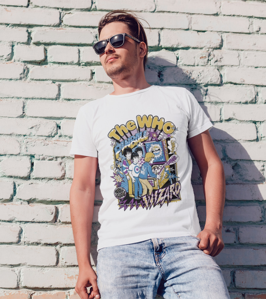 The Who Pinball Wizard Market Studios Collaboration T-Shirt