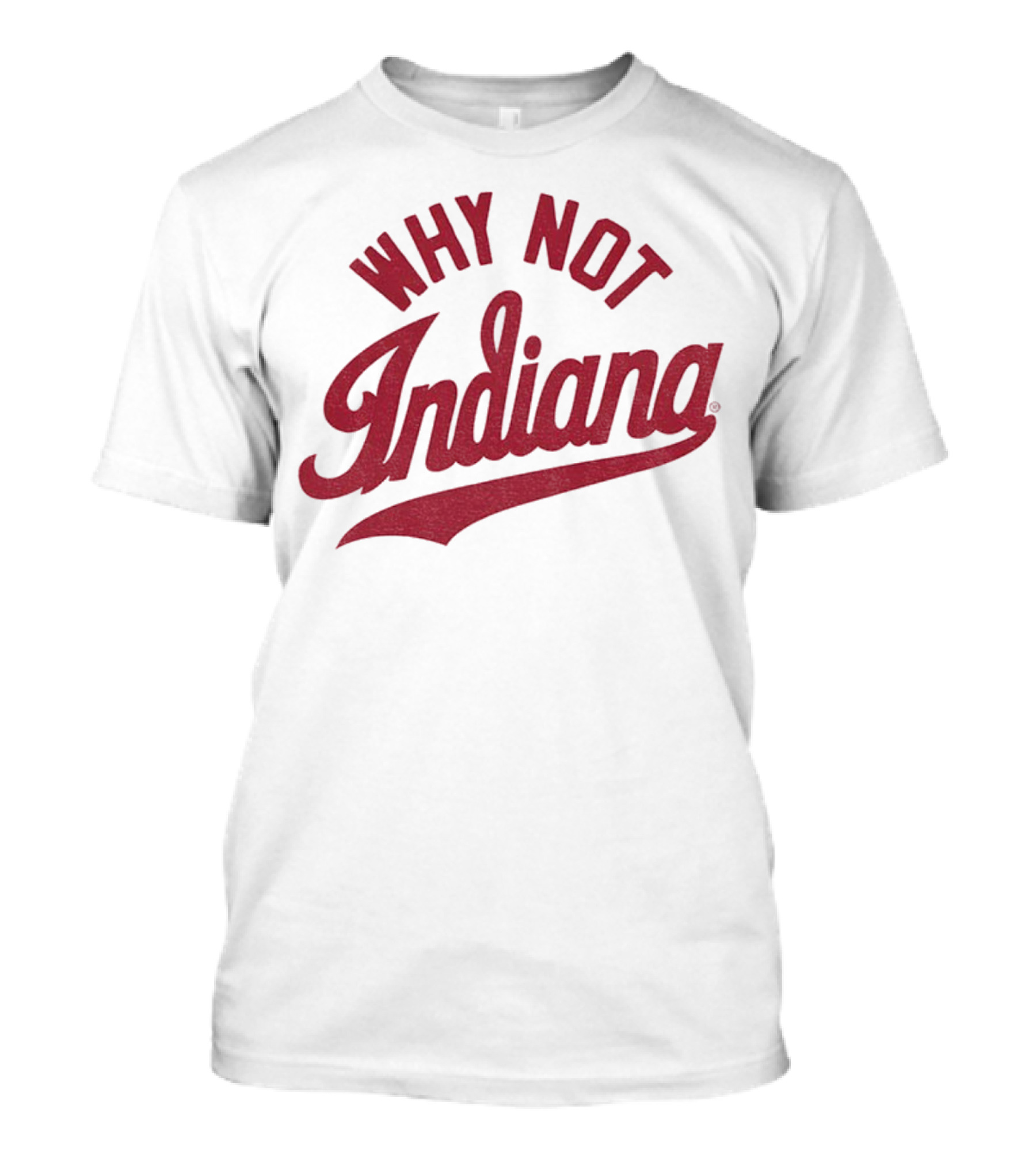 Why Not Indiana Hoosiers Crimson Football NFL 2025 T-Shirt