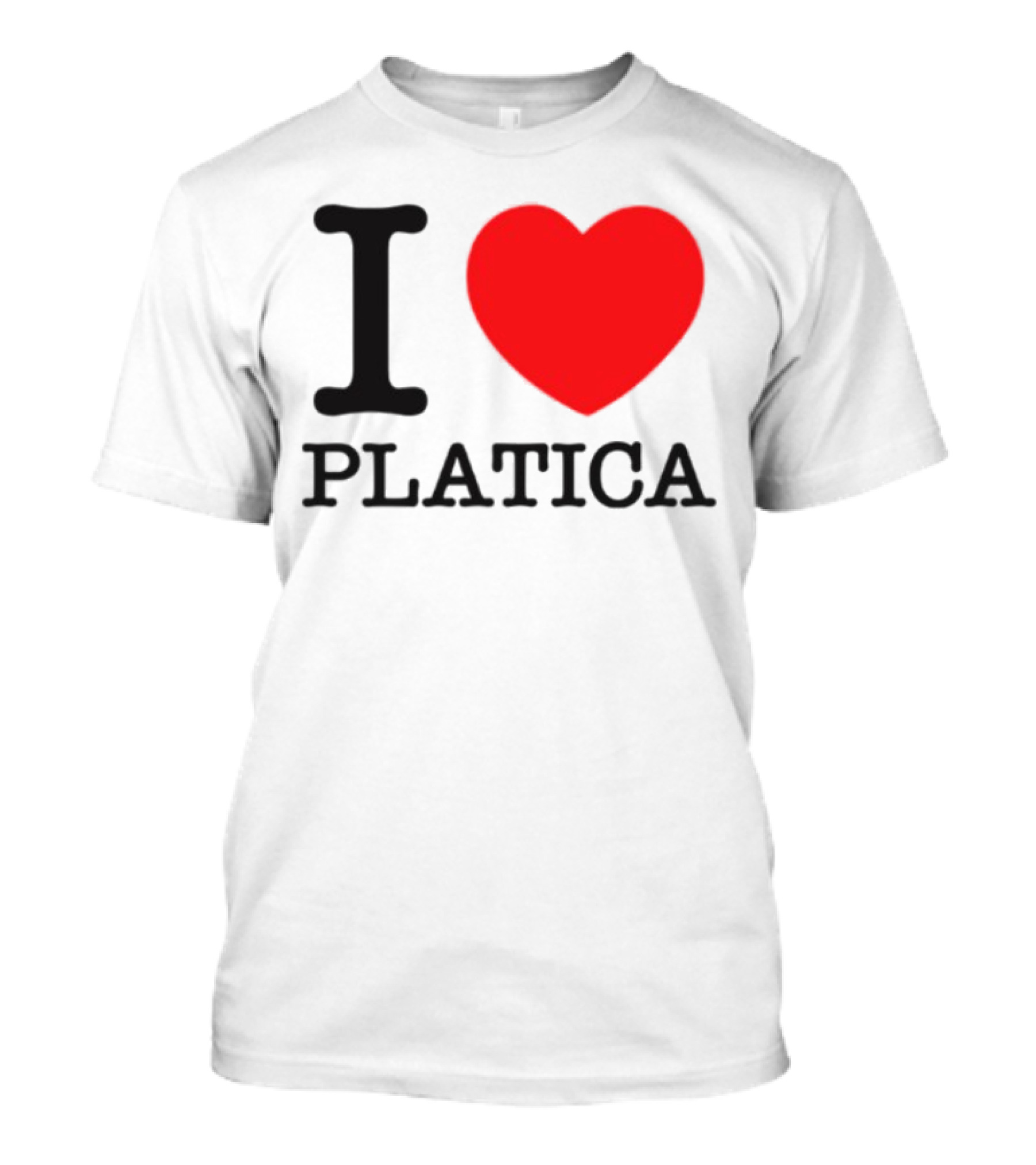 I Heart Platica Conversation Enthusiast T-Shirt