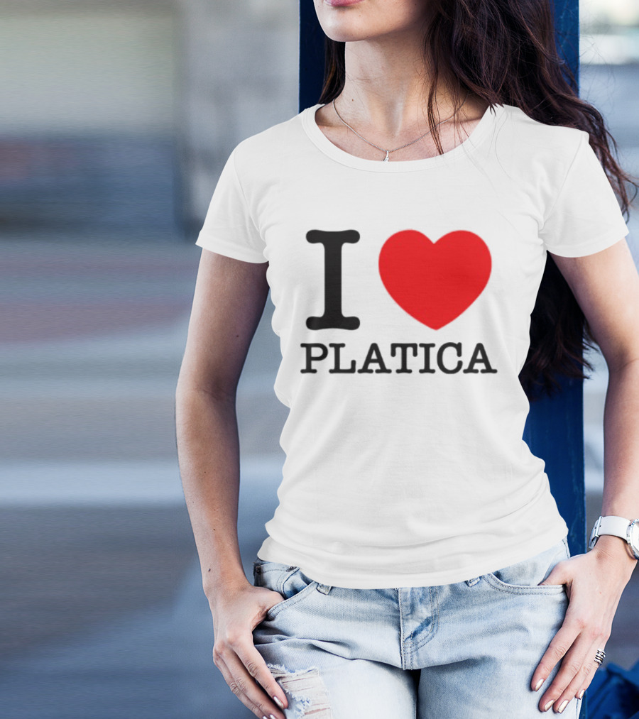 I Heart Platica Conversation Enthusiast T-Shirt