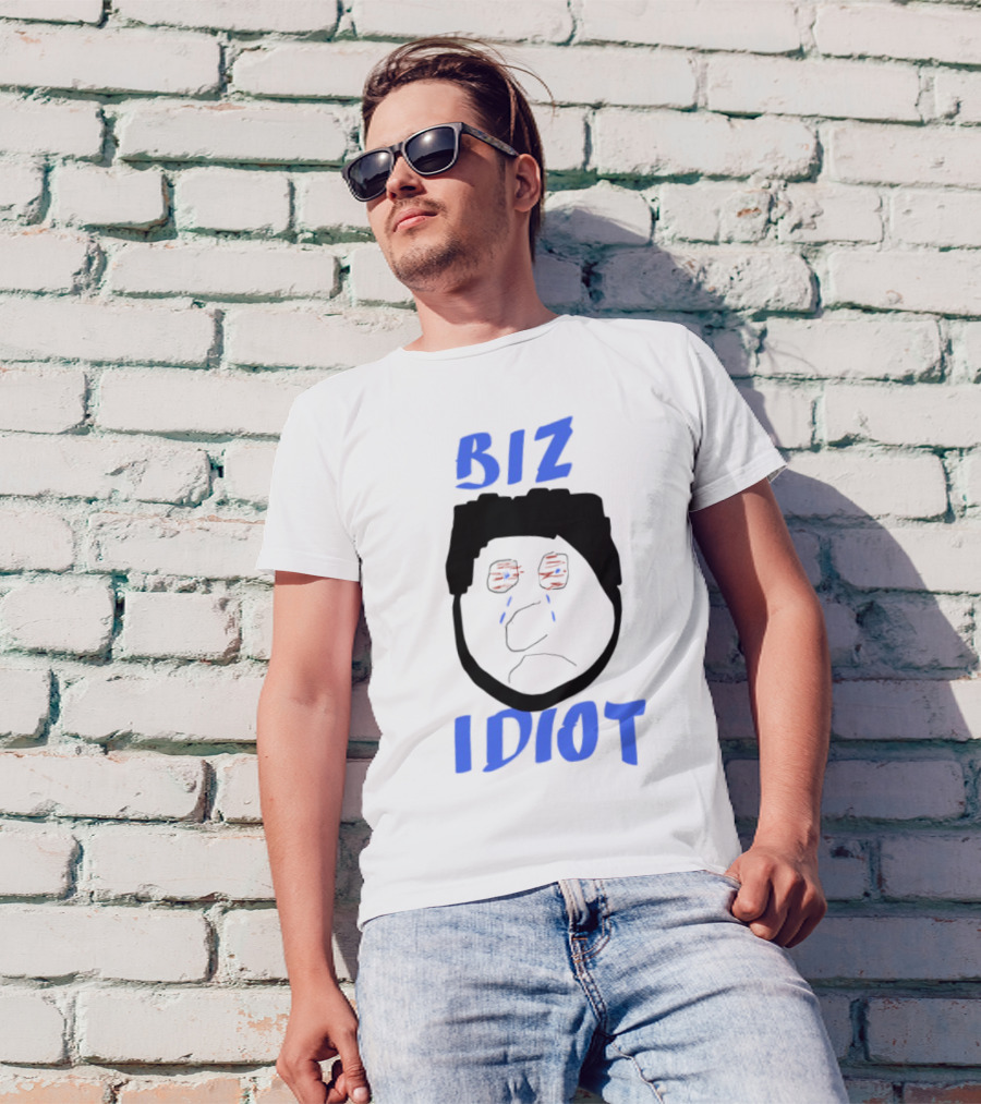 Biz Idiot Meme Renaissance Style Tears T-Shirt