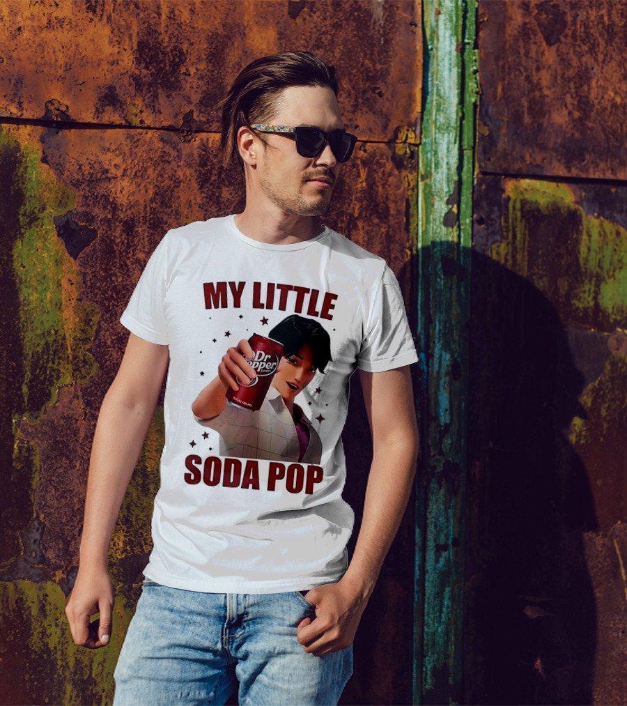 My Little Soda Pop Dr. Pepper Anime Character T-Shirt