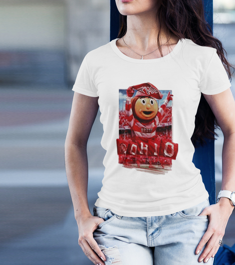 Ohio State Buckeyes Brutus Mascot At Ohio Stadium Event T-Shirt