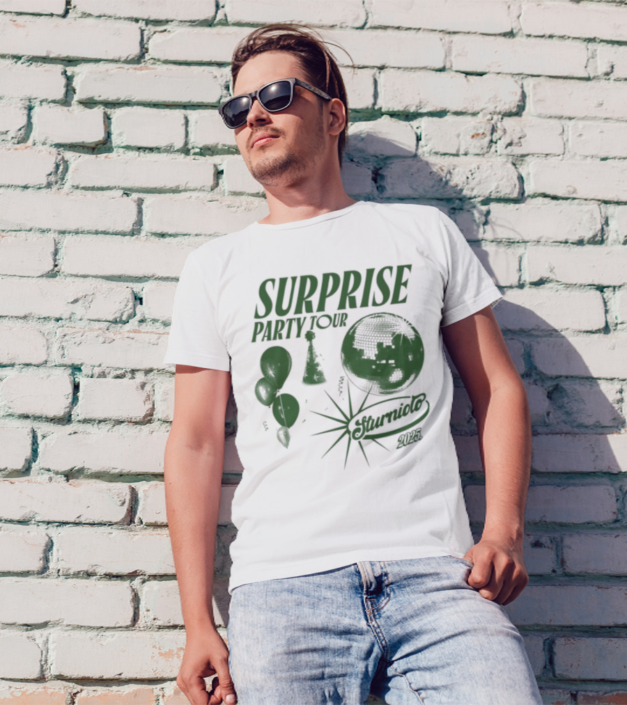 Surprise Party Tour Sturniolo Vibes Balloons And Disco Theme T-Shirt