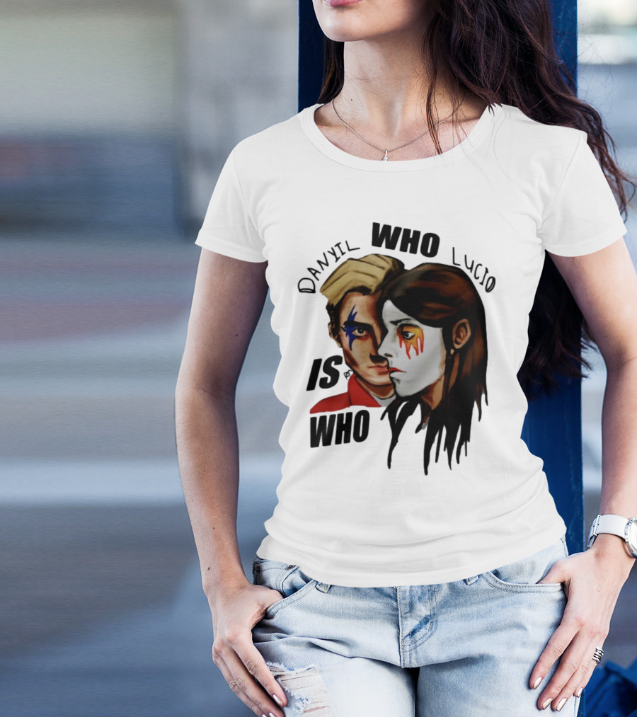 Danyil Who Lucio Is Who Face Paint Art T-Shirt