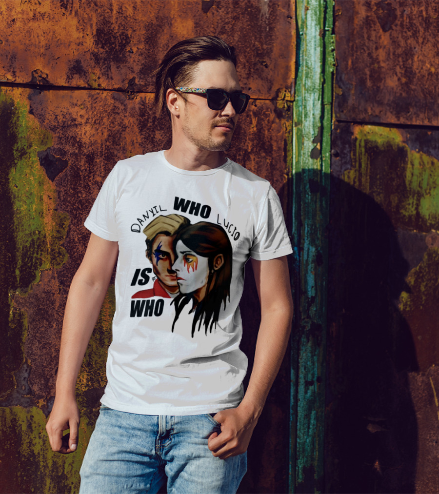 Danyil Who Lucio Is Who Face Paint Art T-Shirt