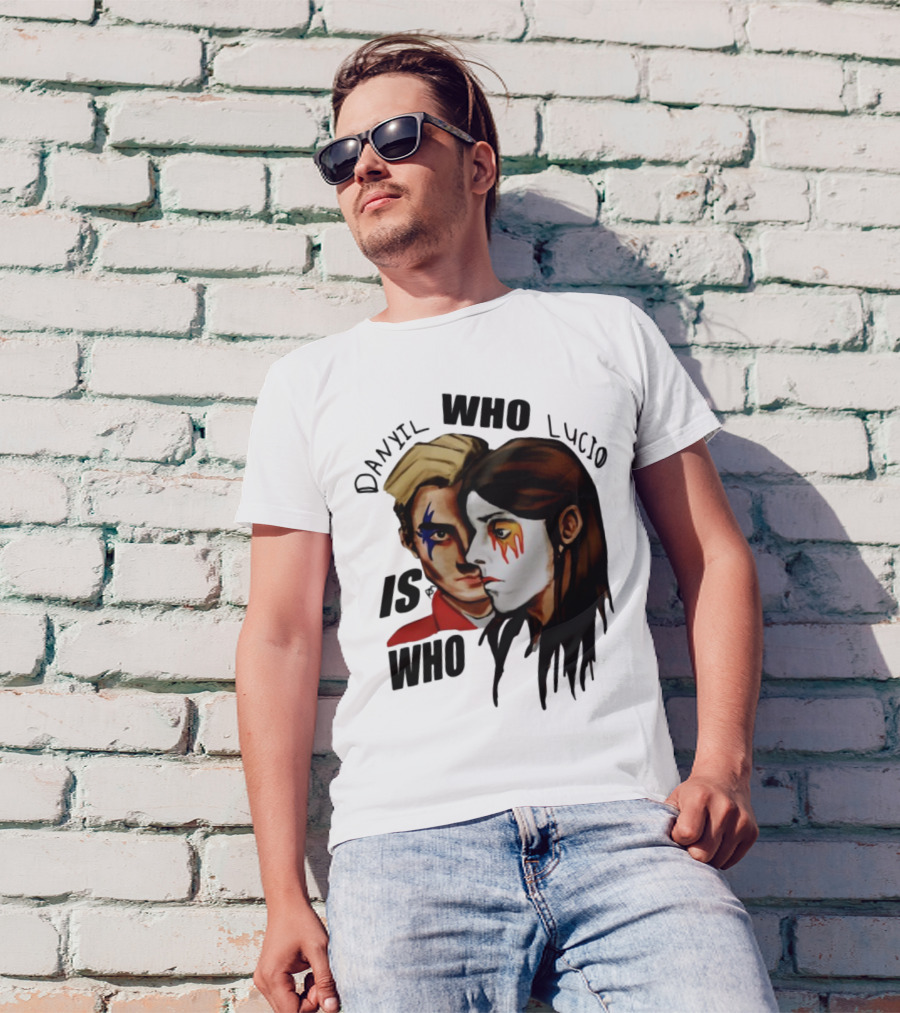 Danyil Who Lucio Is Who Face Paint Art T-Shirt