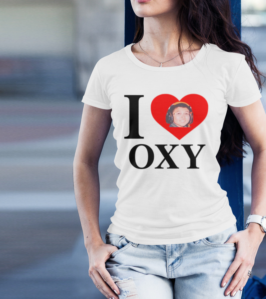 V1c I Heart Oxy Kid Headphones T-Shirt