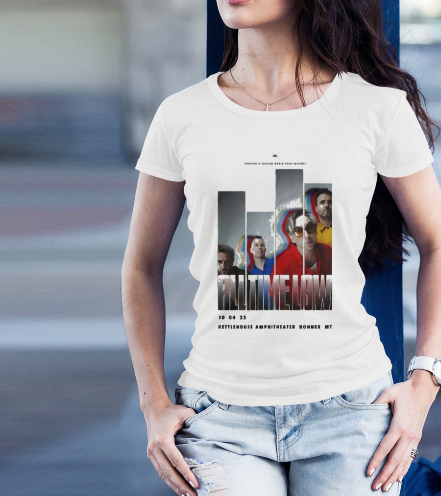 All Time Low Live 10.4.2025 KettleHouse Amphitheater Bonner MT T-Shirt