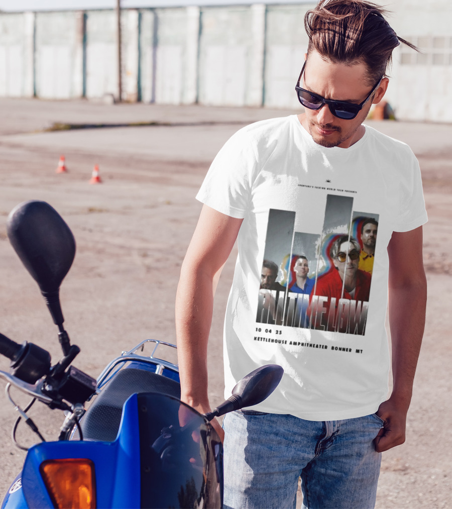 All Time Low Live 10.4.2025 KettleHouse Amphitheater Bonner MT T-Shirt