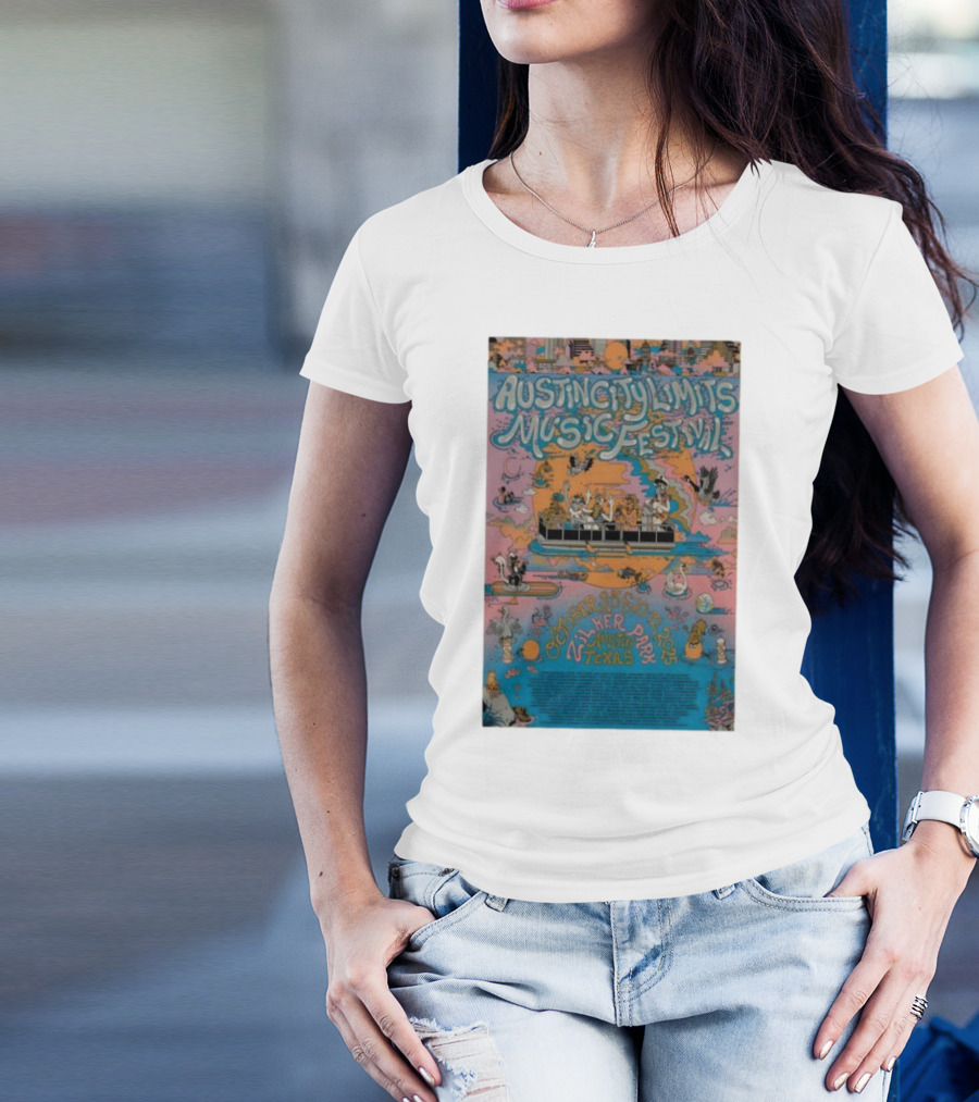 Austin City Limits Music Festival 2015 Wilker Park Austin Texas October 2-4 9-11 T-Shirt